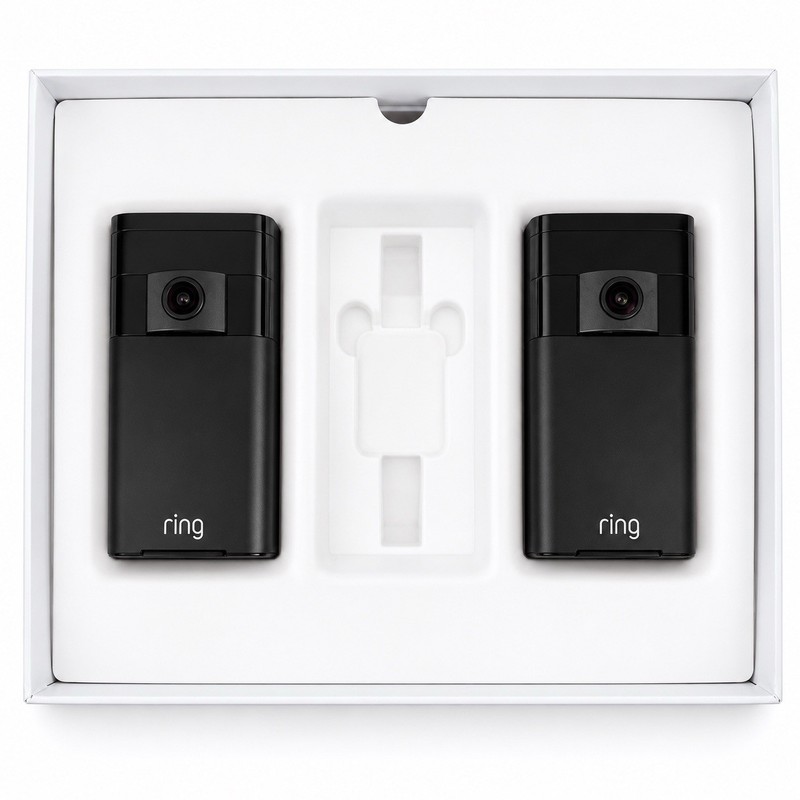 Ring Home Security Kit 2 Stick Up Cameras ONLY HD Open Box No Doorbell gallery