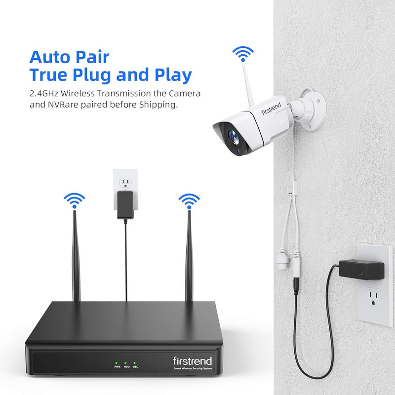 1080P Wireless Security Camera System with 8 Cameras and 3TB Hard Drive gallery