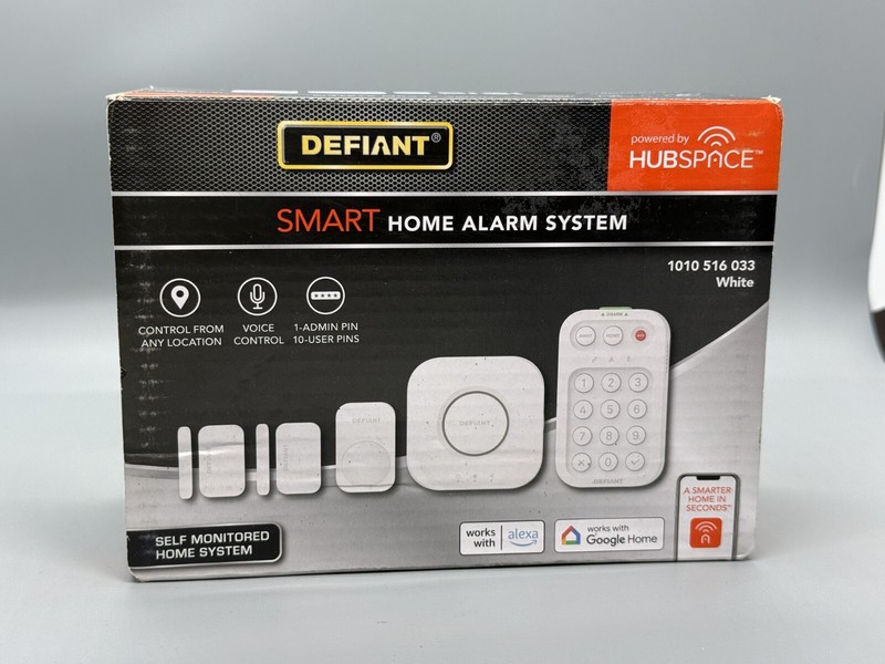 Defiant Smart Home Alarm System Powered by Hubspace