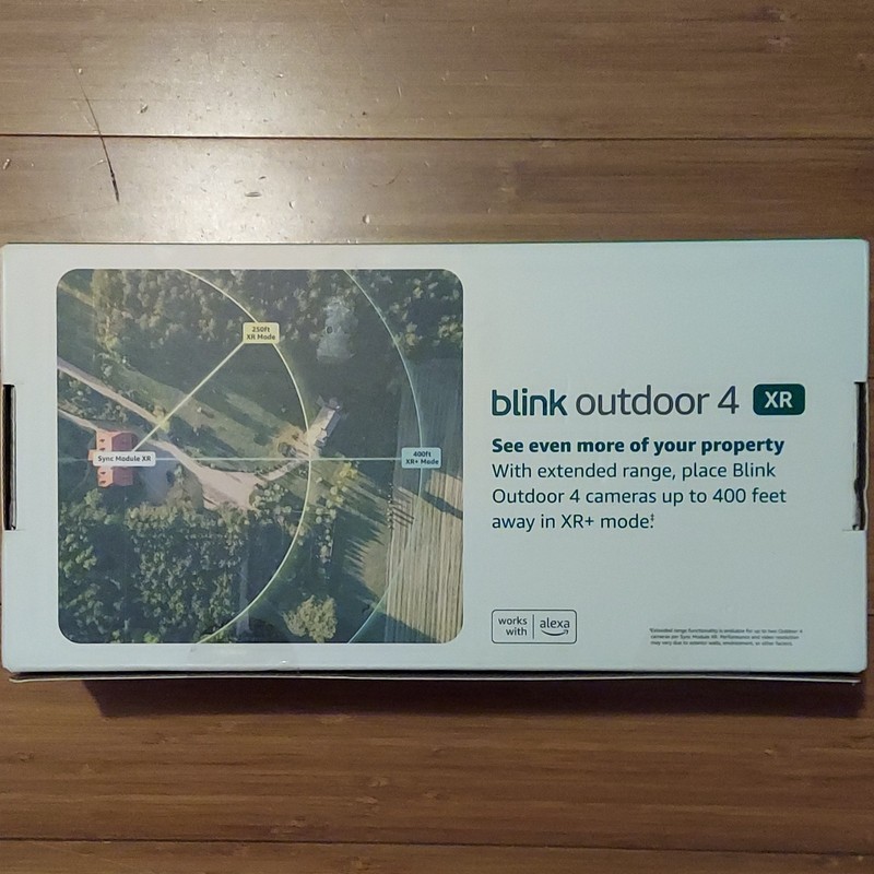 Blink Outdoor 4 XR Wireless Battery Camera System, 6 Cameras + Sync Module XR gallery