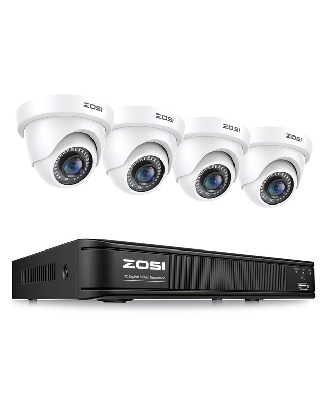 4 Camara Para Casa De Seguridad Profesional Vision Noche Detección Movimiento