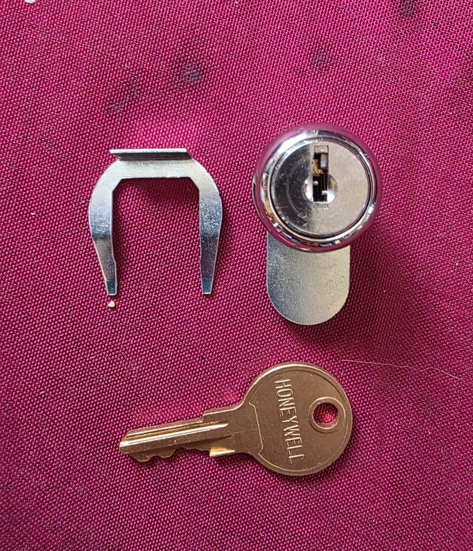 Honeywell Ademco 1393 Alarm Panel Lock and Key