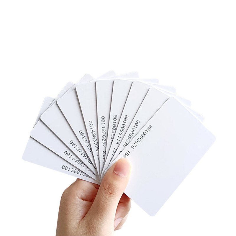 RFID ID card, proximity ISO card, EM4100 compatible cards, 0.8mm,10 Pcs 125KHz gallery