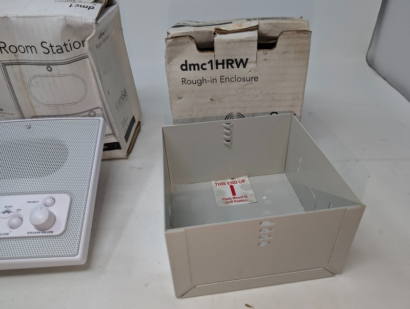 M&S Systems DMC1HRW Flush-mount Rough-In Box Enclosure & DMC1 Room Station gallery