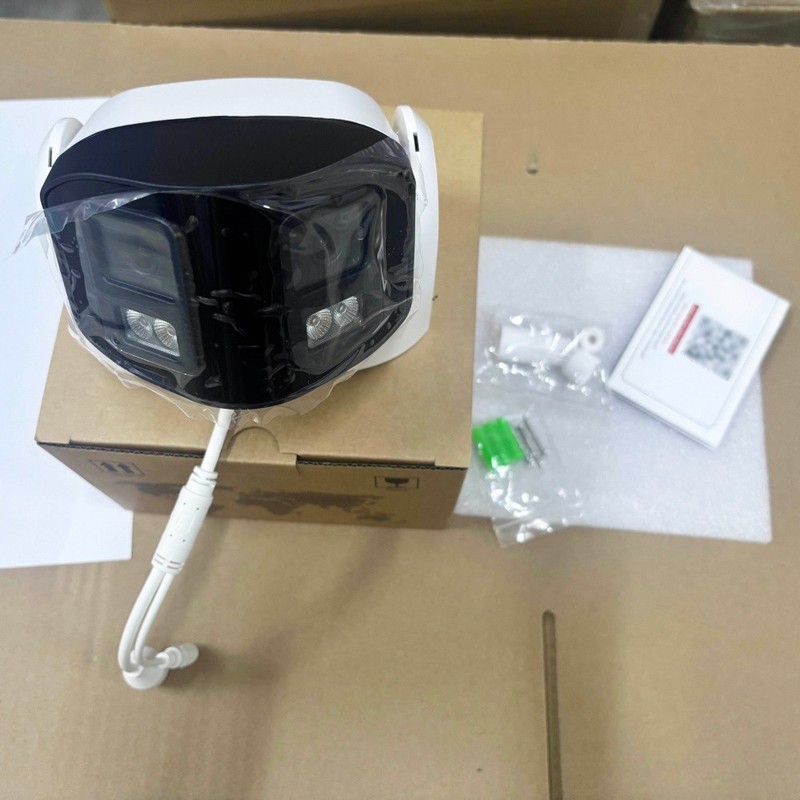 VIKYLIN 8CH POE NVR Color+IR 180°VIEW 4MP IP CAMERA CCTV Systems MIC&Speaker Lot gallery