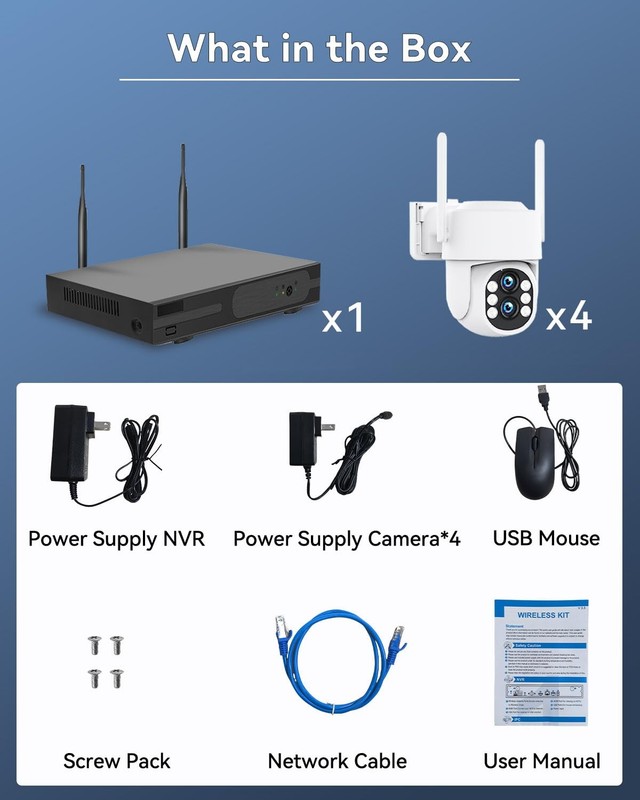 Wireless Security Camera System Outdoor: Dual Lens 6MP 10X Hybrid Zoom Auto-T... gallery