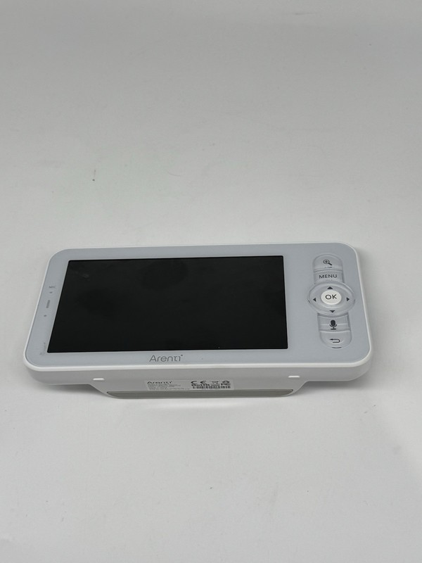 (BROKEN) ARENTI Baby Monitor 2 Cameras 2K Smart Camera 5in Display White gallery