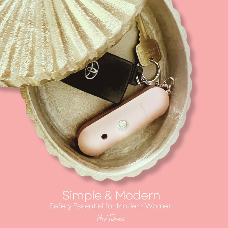 Personal Safety Alarm for Women - Loud Self Defense Siren, Waterproof Keychai... gallery