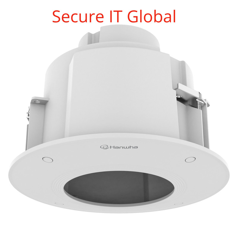 Hanwha Techwin SHP-1680FPW Plenum flush mount Security Camera accessory