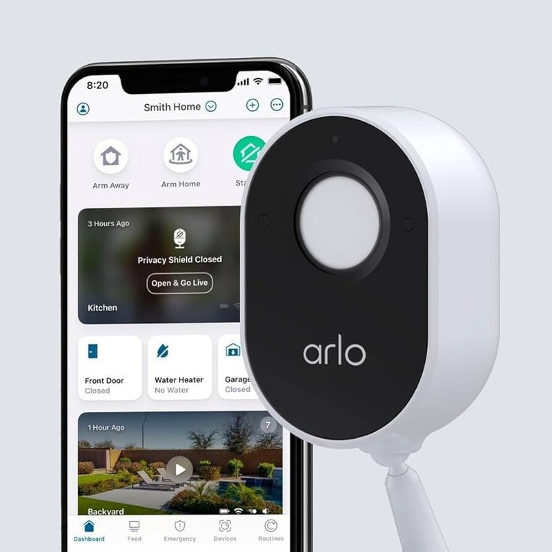 Arlo Indoor Camera - 1080p Video, Privacy Shield, Night Vision, White (VMC2040) gallery