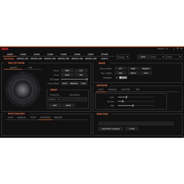 Overstock - VISCA Camera Control Unit and Software gallery
