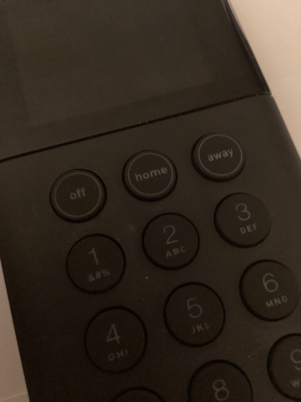 SimpliSafe SSKP3 Home Security Wireless Black Remote-Untested-Parts gallery