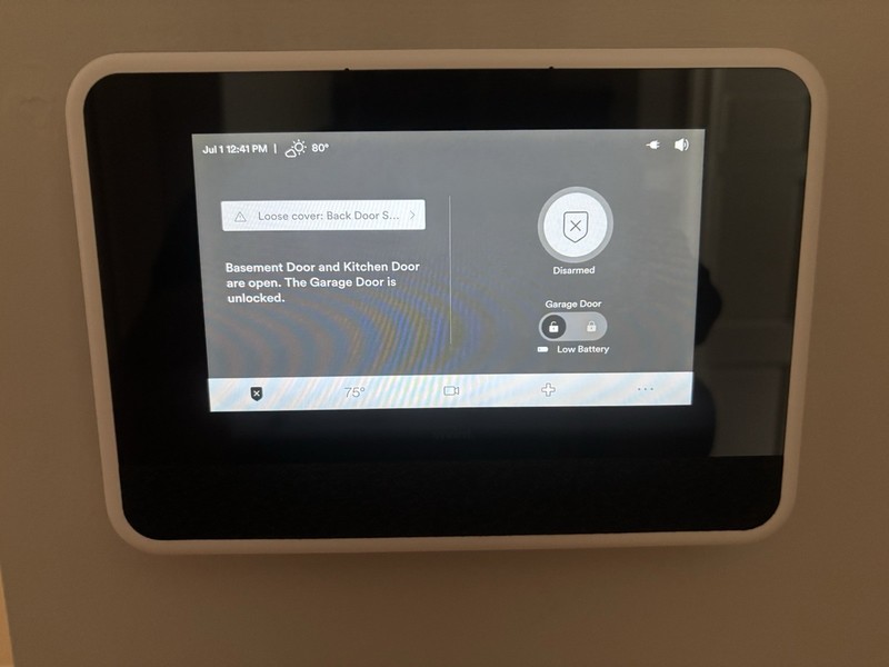 Vivint Smart Home Sky Control Panel Display Smart Hub VS-SH2000-C00 *Read*