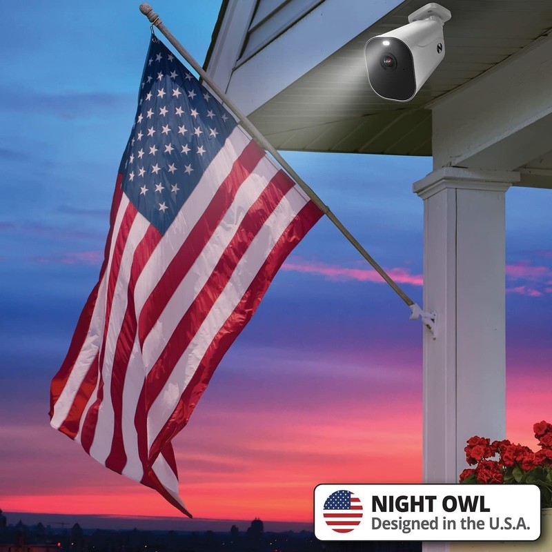 Night Owl 4K Wi-Fi NVR W/1TB Hard Drive & 3 Battery 1080P HD Spotlight Cameras™ gallery