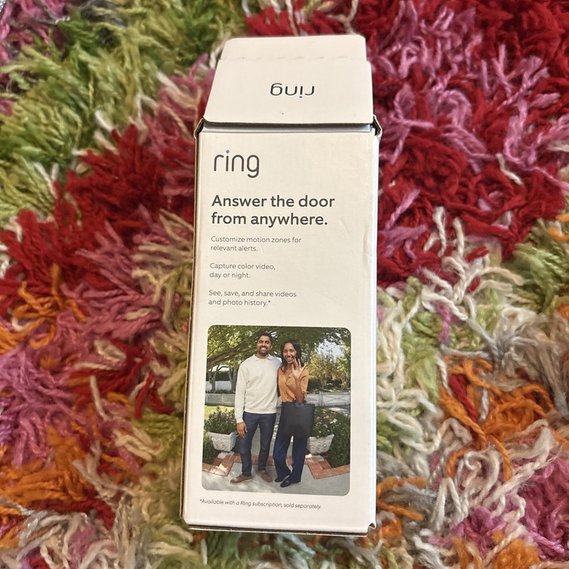 Ring Battery Doorbell Smart Wifi Video Doorbell with Two-way Talk Satin Nickel gallery