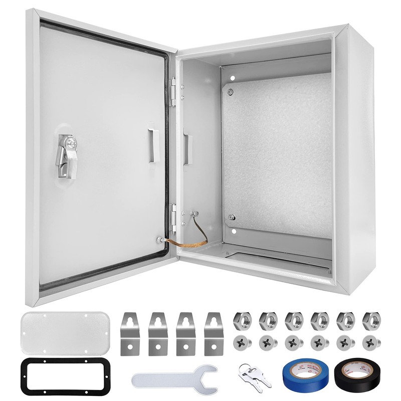 CXCESNS Outdoor Electrical Box 12 x 10 x 6”D NEMA 4X 12 x 10 x 6”, silver