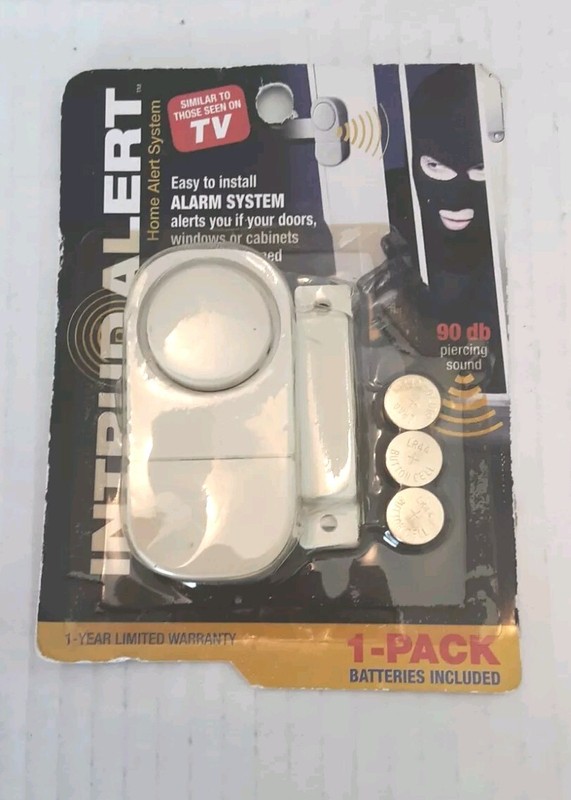 Intruder INTRUD Alert Alarm Portable New & Easy to Install Batteries Included