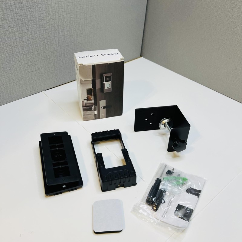 Anti-Theft Mount Bracket for Video Doorbell | No-Drill Design, Secure Fit gallery