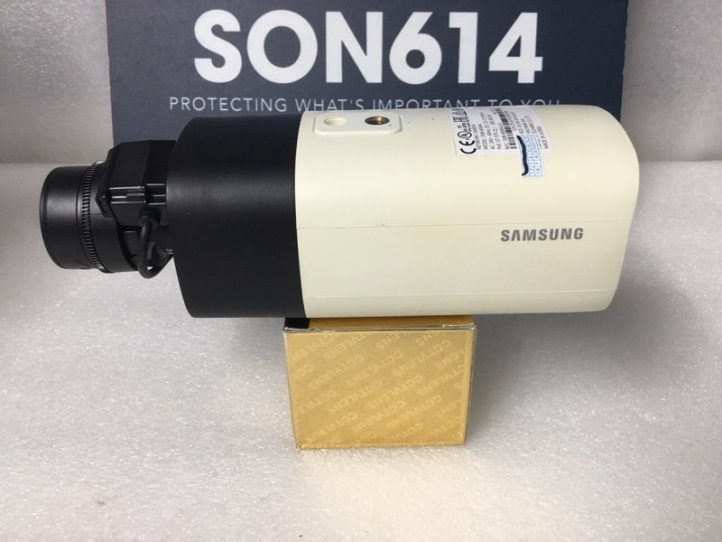 Samsung SNB-6004N 2MP 1080p HD Network Security Color Camera W/ 2.8-8mm TESTED! gallery