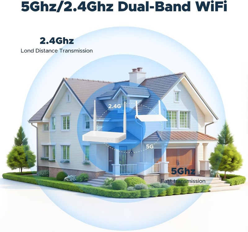 10CH 2MP Expandable Audio Security Camera System Wireless Outdoor with 500GB HDD gallery