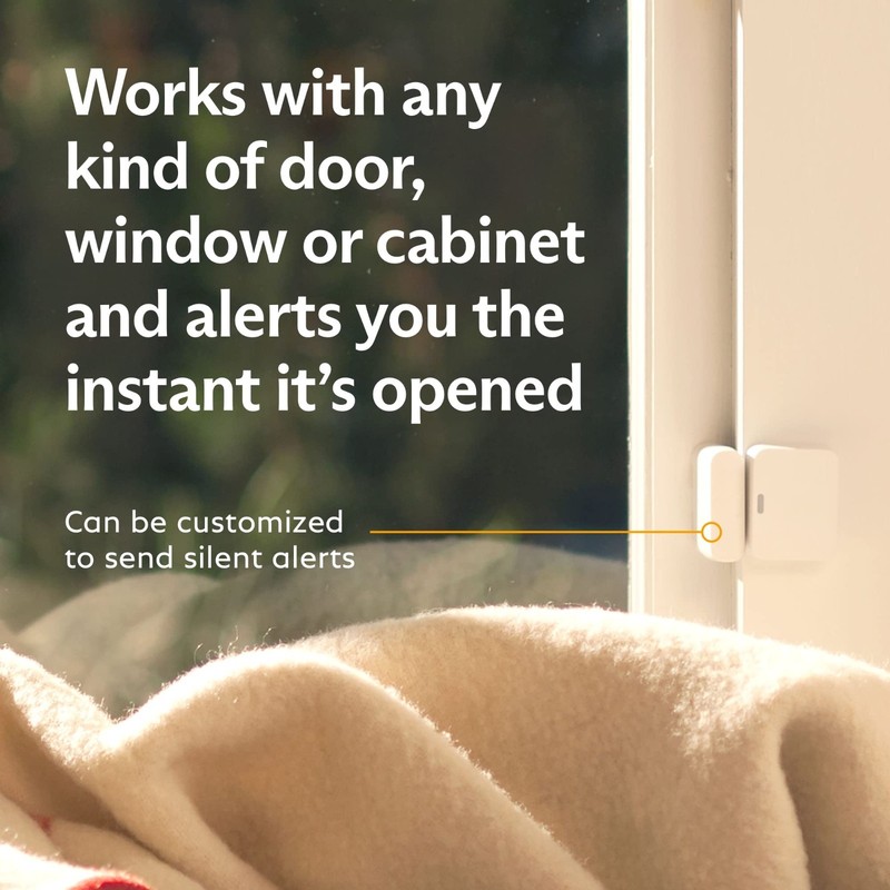 Wireless Home Security System - 5 Piece Kit, 24/7 Monitoring, Alexa & Google Com gallery