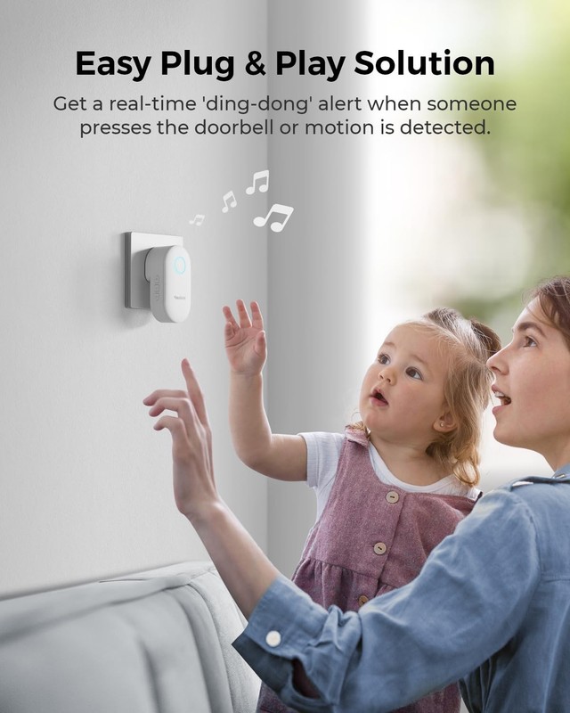 Reolink Digital Chime, Only Compatible with Video Doorbell V2, White gallery