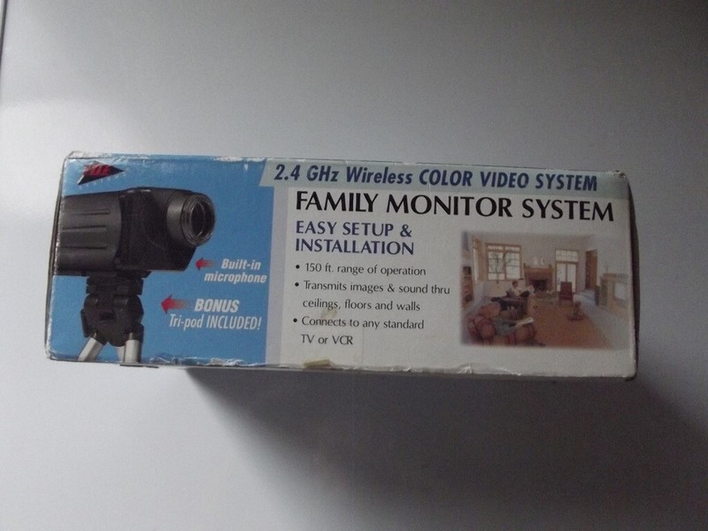 TDE Systems Family Monitoring System 2.4 GHZ Color Video System Untested gallery