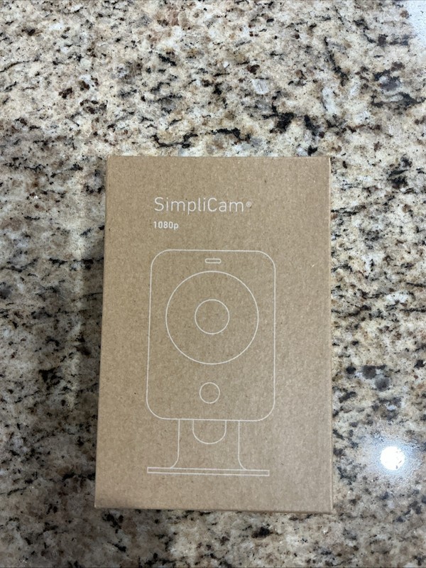 NEW SimpliSafe SimpliCam Indoor Camera HD Security Camera SSCM2 Black