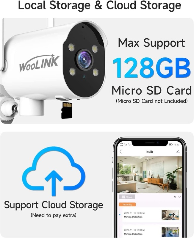 Outdoor Wireless Security Camera Wifi Solar Battery Powered CCTV Camera System gallery