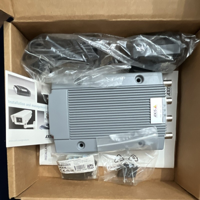 AXIS P7214 4-Channel IP/Network Video Encoder Gray w/ Power Supply Manual gallery