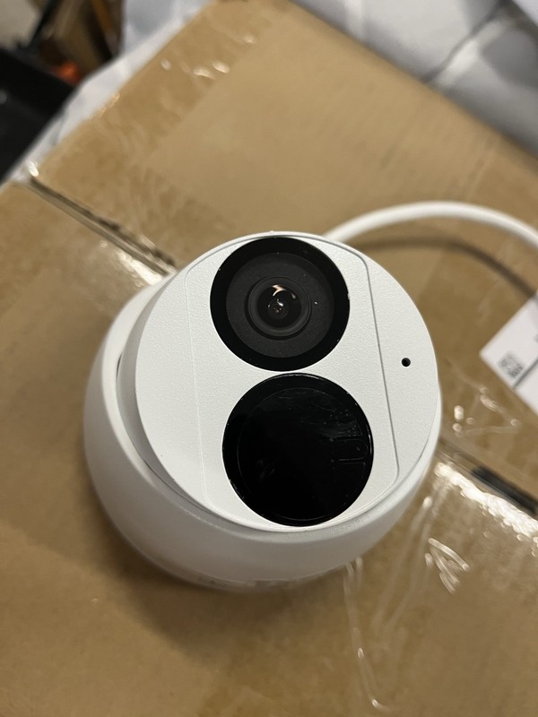 ENS EM-IPCP4T3-F28-M-LH-AI 4MP IP Turret Camera 2.8mm Fixed Lens PoE Ethernet gallery
