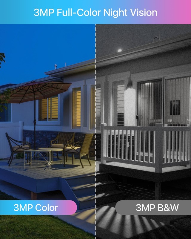 ZOSI 3MP PTZ Outdoor WiFi Security IP Wireless Camera Audio Motion Detection gallery