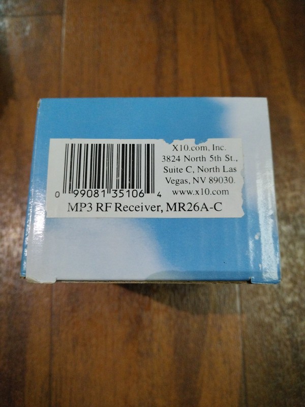 X10 MP3 RF Receiver MR26A-C NEW gallery