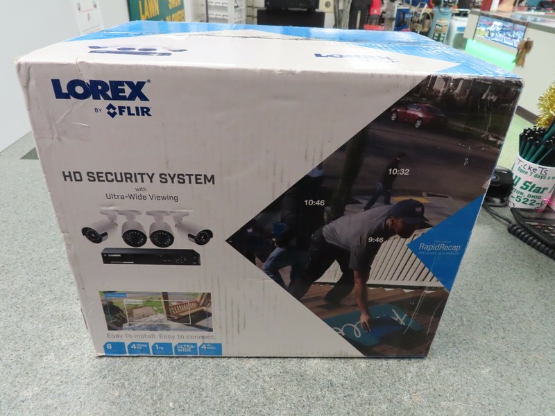 Lorex 8 Channel 720p HD Security System 517850 LHV21081tu4 parts not working