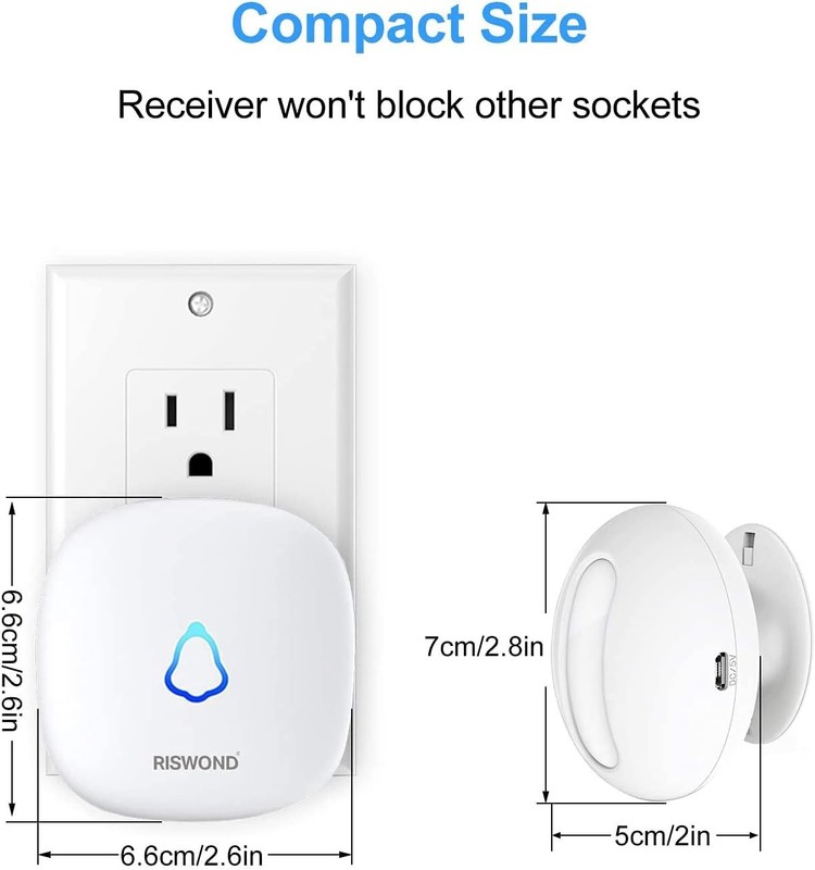 Wireless Motion Sensor Door 1 Receiver +1 Sensors, motion sensor doorbell gallery