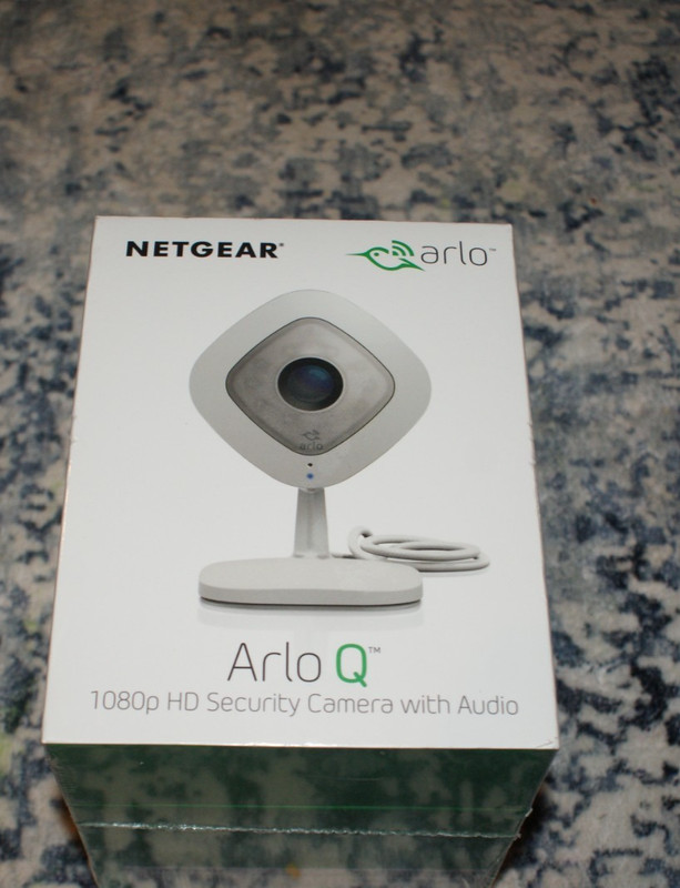 Arlo Q VMC-3040 Wired 1080p HD New Factory Sealed Night Vision Alexa Netgear
