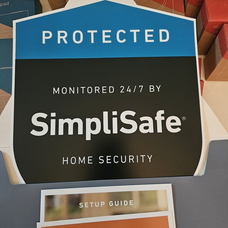 26 Piece SimpliSafe Security System – ModelSSCS3 Base, Plus Extras, New In Box