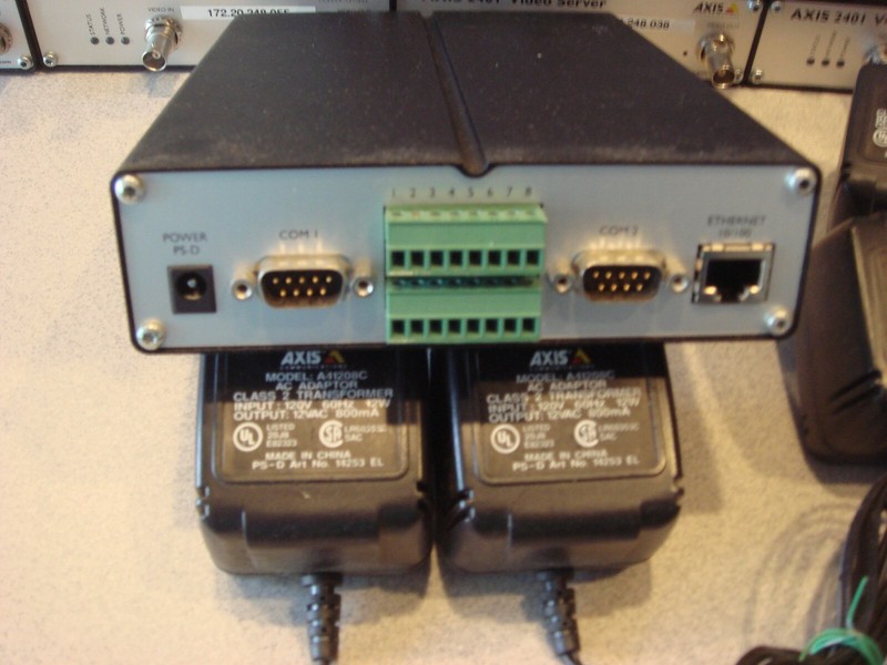 Axis 2401 Video Server Tested complete with power cord 0103-011-01NTSC FREE SHIP gallery