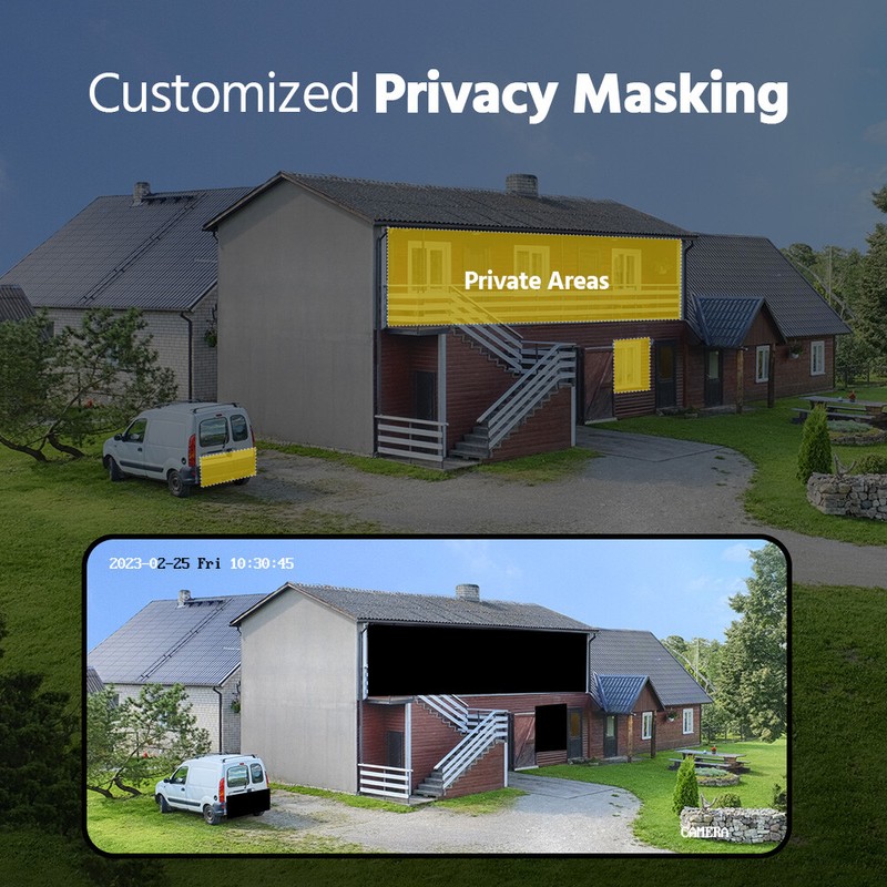 ANNKE 8CH DVR 5MP Audio Security Camera System Color Night Human Detection IP67 gallery