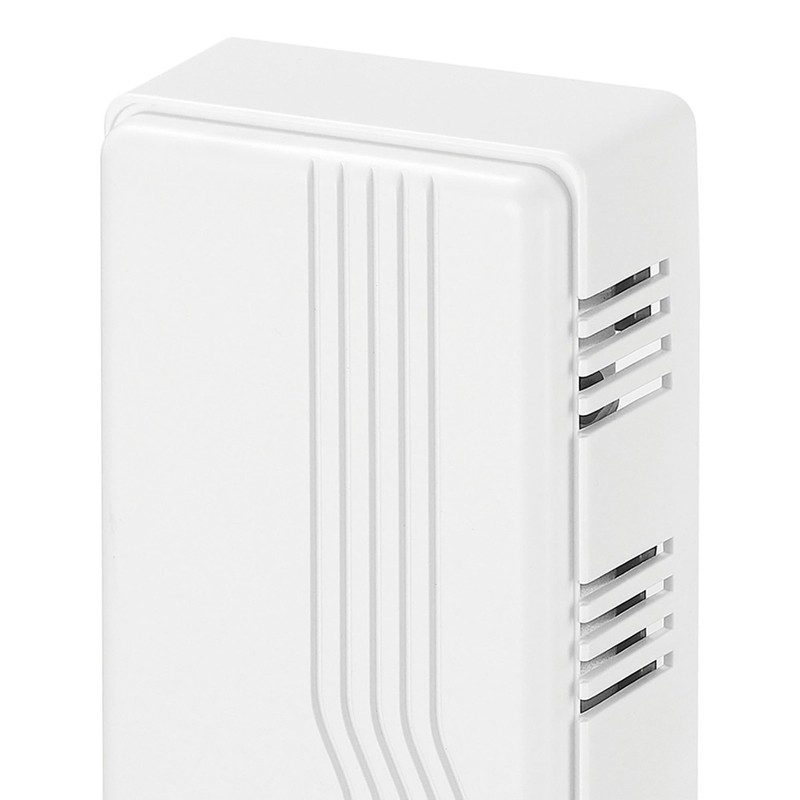 Heath Zenith Wired Mechanical Doorbell Chime, White, Plastic, No Size, White gallery