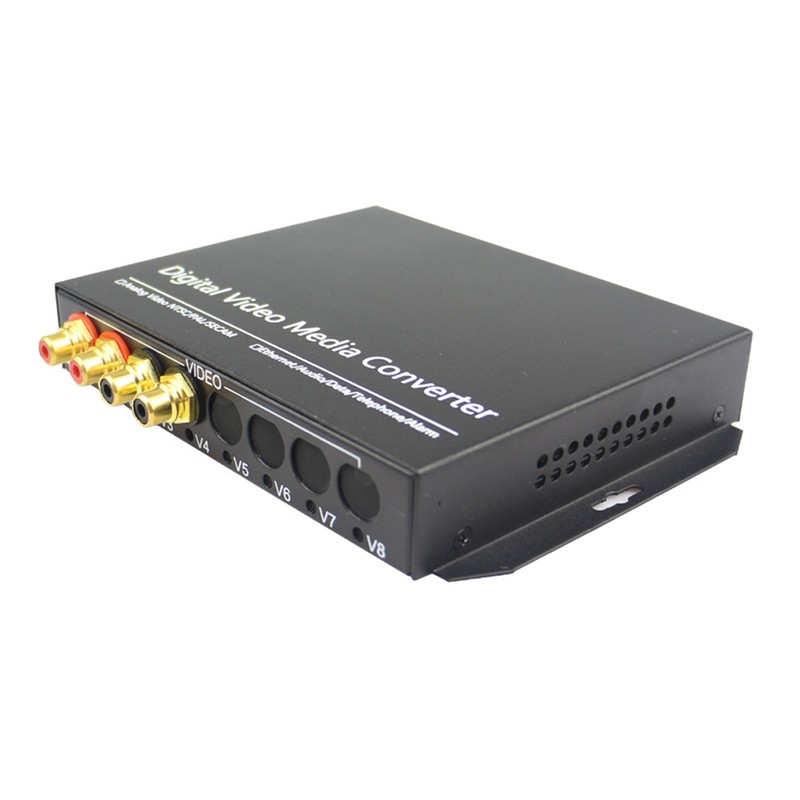 2CH Bi-directional Two way Hi Fi Audio Fiber Optic Optical Converter Broadcast gallery