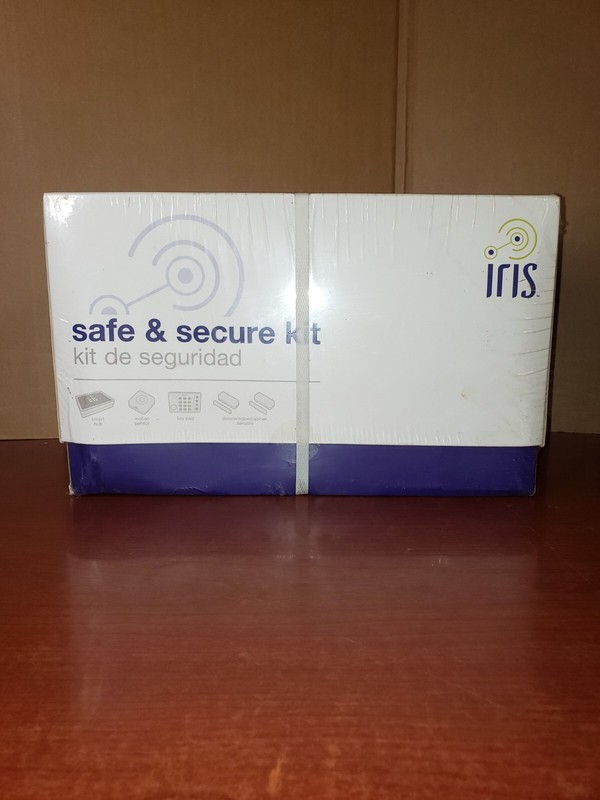 IRIS SAFE AND SECURE KIT KIT651 0388553/HOME MANAGMENT SYSTEM BRAND NEW SEALED