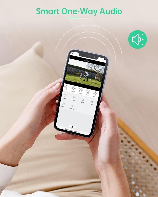 Firstrend 5MP Wireless Security Camera System with 3TB HDD 8 Security Cameras gallery