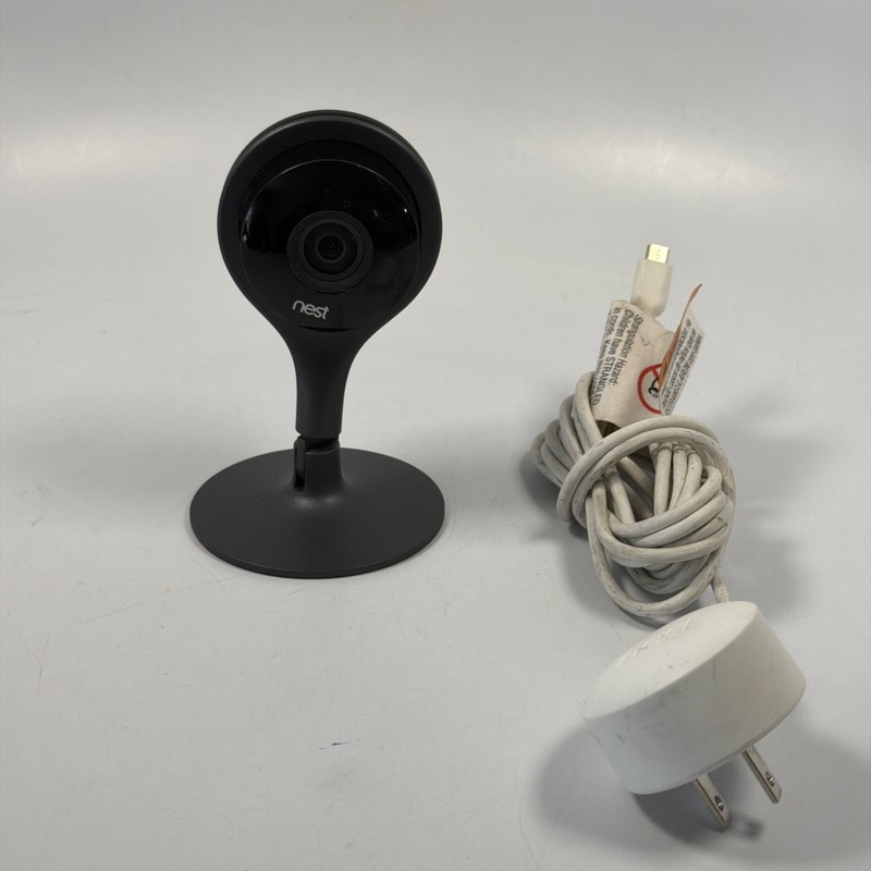 Google Nest Cam Indoor Security Camera A0005 1st Gen Tested Wired Clean Oem
