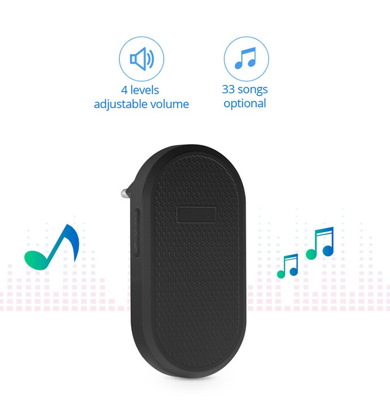 KERUI Wireless Doorbell Waterproof Door Bell Kit Home House Ring Bell US Stock gallery