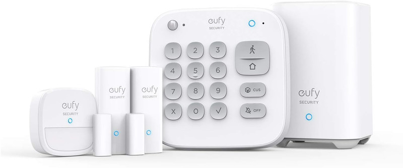 Eufy Security 5-Piece Home Alarm Kit, Home Security System, Keypad, Motion Senso gallery