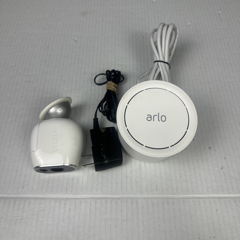 Netgear Arlo VMB3500 Base Station With Cords And One Wireless Camera