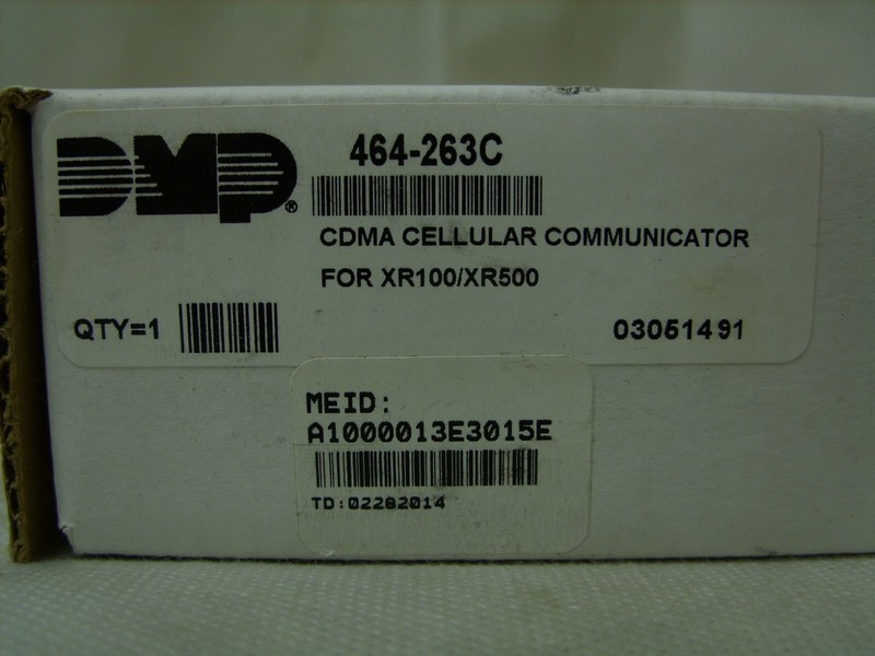DMP 464-263C CELLULAR COMMUNICATOR/CDMA DIALER FOR XR100/XR500 ALARM PANELS gallery