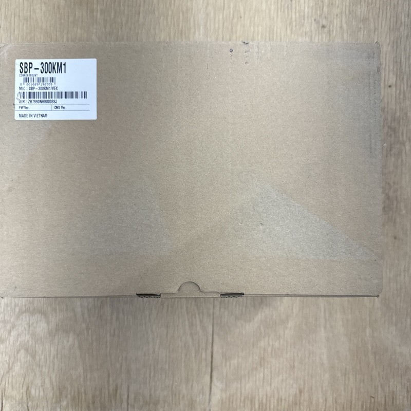 Hanwha Techwin SBP-300KM1 Corner Mount Base white Color Security Accessory gallery