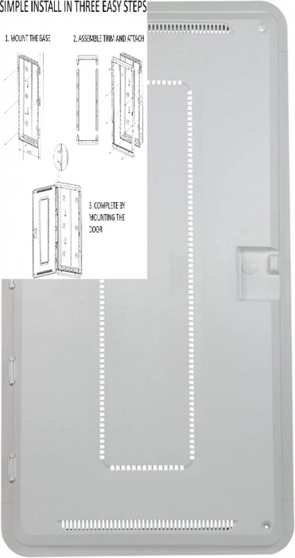 Legrand - OnQ ENP3050-NA WiFi Compatible, Electrical Box 30 inch, White